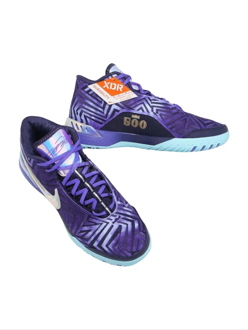 Nike x Monopoly LBJ NXXT Genisus QS EP Persian Violet Men Basketball IB1271-501
